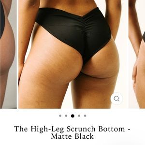 Londre high leg scrunch bottom small. Worn once in perfect condition